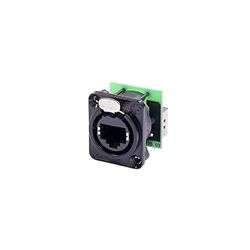 Neutrik NE8FDP-B - Embase RJ45 dos à dos