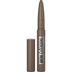 Maybelline New York ögonbrynspenna för fulla, definierade ögonbryn och oemotståndlig ögonmakeup, Brow Extensions, 04 Medium Brown (brun), 1 styck