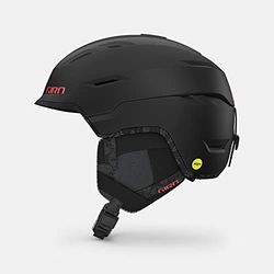 Giro Snow Tenaya Sphérique Casque pour Femmes, Tigre Li Noir Mat, S