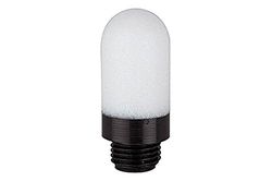 Silencieux en plastique polyéthylène G 1/2 - Largeur de pores 40-50 μm - Pression de fonctionnement max. 6 bar - Température de fonctionnement : 5 °C à 80 °C.