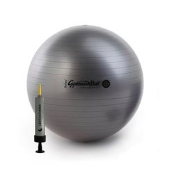 PEZZI Ball Maxafe 65 cm zwart incl. originele Pezziball pomp gymnastiekbal zitbal