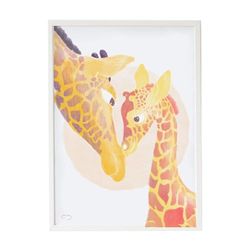 Crochetts Bild 33 x 43 x 2 cm giraff