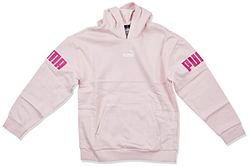 Puma Power Colorblock huvtröja FL G krita rosa