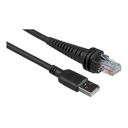 Honeywell CBL-500-300-S00-01 Adaptateur de câble USB 2.0-A RJ-45 Noir 3 m