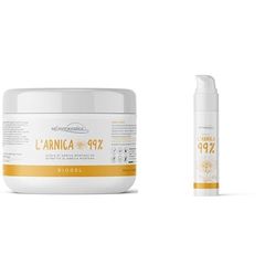 Saf.Nutraceutica - L'Arnica 99% per Cavalli Uso Umano Extra Forte, Biogel a Rapida Azione, 99% Naturale, Super Concentrata con Tris di Estratti di Arnica Montana, Dermatologicamente Testato