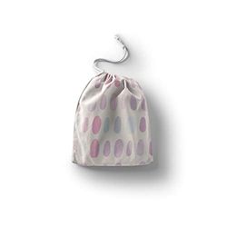 Bonamaison Printed Cotton Produce Bag with Drawstring, Reusable Grocery Bag, Biodegradable Eco-Friendly Bags, Travel Pouch, Sachet Bags, Shopping Bag, Eco Friendly, Foldable, Size: 20x30 Cm