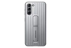 Samsung Galaxy S21 Heavy Duty Silver Case