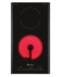 Balay - Placa de vitrocerâmica, 30 cm, controlo deslizante 17 níveis, programação de tempo de cozedura, 2 zonas, Boost, 3EB730LQ