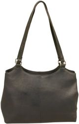 Brehme Borsa Messenger, Vaquetta, nero nero, 2642611000