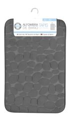 FORNOR 24539 TAPETO DA BAGNO IN PIETRA GRIGIO SCURO 40 x 60 cm