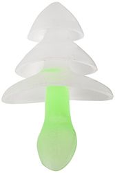 Arena Earplug Pro Bouchons auriculaires de natation , Femme, Transparent/vert, Taille unique