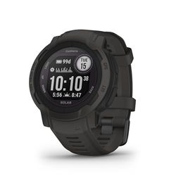 Garmin Instinct® 2 Solar – Rugged GPS Smartwatch, Graphite, 45mm
