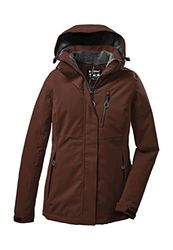 killtec Donna Giacca funzionale/giacca invernale con cappuccio senza zip KOW 140 WMN JCKT, herbstlaub, 40, 37411-000