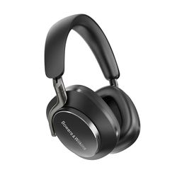 Bowers & Wilkins PX8 Casque Supra-auriculaire sans Fil avec Suppression du Bruit Bluetooth 5.0 et Charge Rapide, 30 Heures de Lecture Haute résolution et Microphone intégré – Noir