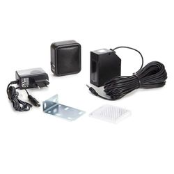 Velleman Barreira IR com cabo, alcance de 7 m, IP44, sensor de entrada infravermelho com alimentação de 12 V, altifalante de alarme ajustável e tecnologia fotoelétrica para controlo de acessos e