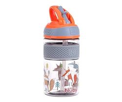 Nuby Gourde 360 ml avec bec rigide + paille