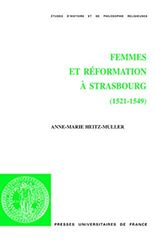 Femmes et Réformation à Strasbourg (1521-1549)