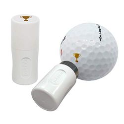 Asbri Golf Trophy Golf Ball Stamper, Gold