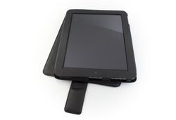 Dismaq qCase Flip beschermhoes voor Apple iPad 1/2/3 zwart