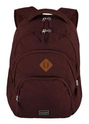 Travelite Sac à Main avec Compartiment pour Ordinateur Portable 15,6 Pouces, Série de Bagages Basics Sac à Dos de Jour Melange : Sac à Dos Tendance au Look Melangé, 45 Cm, 22 Litres