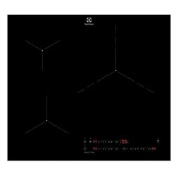 Electrolux Plaque à induction LIT6340CK, 60 cm, 3 zones de cuisson, système Hob2Hood, fonction PowerBoost, commandes coulissantes indépendantes, minuteur individuel, noir