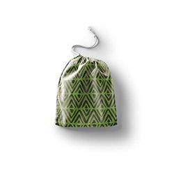 Bonamaison Printed Cotton Produce Bag with Drawstring, Reusable Grocery Bag, Biodegradable Eco-Friendly Bags, Travel Pouch, Sachet Bags, Shopping Bag, Eco Friendly, Foldable, Size: 40x50 Cm