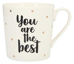 Depesche 5909.023 mok met handvat, van porselein, 300 ml, met opschrift, You are the Best