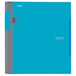 Five Star Advance Spiral Notebook, 1-Subject, College Ruled Paper, 11" x 8-1/2", 100 Sheets, With Spiral Guard and Movable Dividers, Color Will Vary (06322)