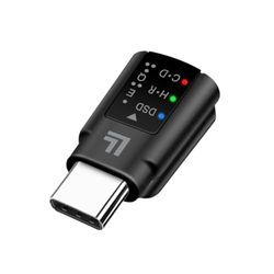 LogiLink UA0424 – DAC ljudadapter för smartphones/surfplattor/bärbara datorer, USB-C (kontakt) till 3,5 mm (uttag), t.ex. för att ansluta hörlurar med 3,5 mm kontakt till mobiltelefoner