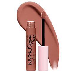 NYX Professional Makeup Rouge à Lèvres Liquide Mat Lip Lingerie XXL, Longue Tenue, Formule Vegan, Sans transfert, Teinte : Candela Babe (25)
