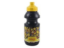 CyP Brands - Emoji, flaska, vattenflaska, drickflaska, flaska, svart, officiell produkt