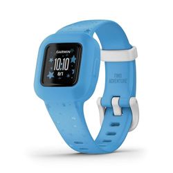 Garmin vívofit jr. 3 - Bracelet connectée pour Enfants, Bleu, Âge 6+