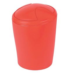 Spirella Poubelle à Bascule PP Move 2L Frosty Rouge