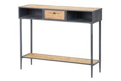 Adda Home Console, Métal/Bambou, 100X32X81 CM
