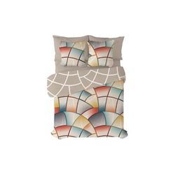 DONATELLA Housse de Couette, Coton, Multicolore, 150 cm
