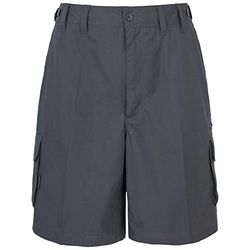 Trespass Gally - Pantaloncini, Grigio (Graphite Dark Grey), L