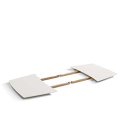 AC Design Furniture Pernille - Piastra allungabile, 50 x 90 x 1,8 cm, in MDF, Colore: Bianco