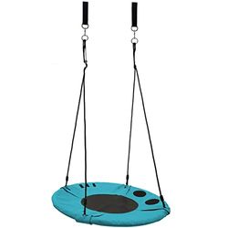 Vivere Europe Neptune Blue Cacoon Saucer, Polyester Acier