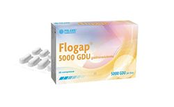 Polaris Farmaceutici Flogap 20 compresse da 1,1 gr. Bromelina 3000GDU/g Enzymix 50 mg Ananas 200 mg Anticellulite Ritenzione Idrica Drenante Cellulite