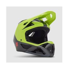 Casque DE VÉLO Fox Rampage Barge Jaune Fluo XL