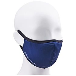 uvex Face Mask Masque de Protection Respiratoire - Réutilisable et lavable - Désinfection Possible - Ink Blue - L/Xl (57-61 cm)