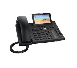 Snom D385 Desk Telephone (Color + SmartScreen,12 SIP identities,Sensor hook switch,Bluetooth,USB,48 self-labelling keys (12 physical),Black,00004340