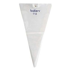 DECORA 5135003 100 Disposable Pastry Bags 59 CM, Plastica, Transparent