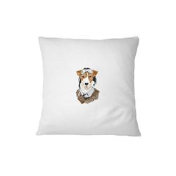 Bona Basics Housse de Coussin décorative, Polyester, white-417, 45 x 45 cm