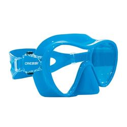 CRESSI Uniseks Volwassen F1 Mask SIL Aquamarijn Frameloos Enkele Lens Duikmasker, eenheidsmaat
