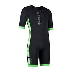 Dare2Tri Coldmax Trisuit/Trifonction de triathlon Pour Hommes, Noir/Vert, S