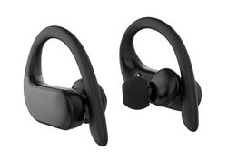 Meliconi Mysound Meliconi True Fit, auricolari True Wireless con tecnologia Bluetooth 5.0 studiati per il fitness, Nero