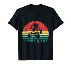 Retro Quad Biking Offroad ATV Rider Regalo Camiseta