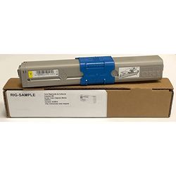 TONERPRO - Toner rigenerato per le stampanti OKI C310 dn C330 C331 C510 C511 C530 C531 MC351 MC352 MC361 MC362 MC5 - Giallo - Fino a 2.000 pagine - Codice: 44469704