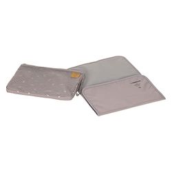 LÄSSIG Babyluiertas met aankleedkussen voor onderweg/casual veranderende organizer blokken taupe, 1106015237